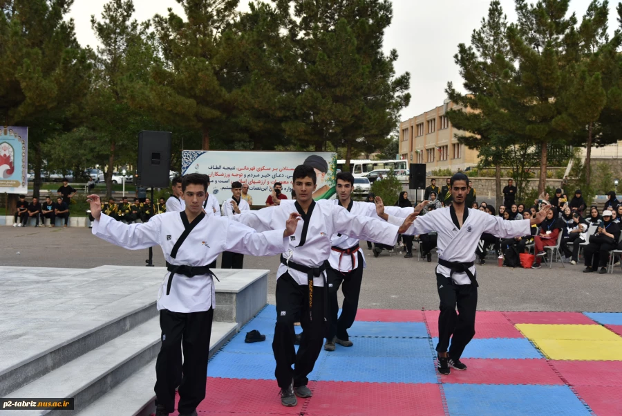 آیین افتتاحیه هجدهمین المپیاد فرهنگی _ ورزشی دانشجویان دختر دانشگاه فنی و حرفه‌ای سراسر کشور در استان آذربایجان شرقی