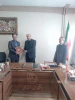 مراسم تودیع ومعارفه آقای دکتر حدادی و آقای دکتر مظلوم بشیری
