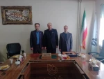 مراسم تودیع ومعارفه آقای دکتر حدادی و آقای دکتر مظلوم بشیری