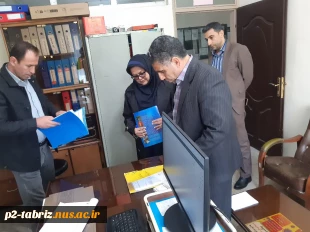 بازدید هیئت نظارت و ارزیابی دانشگاه تبریز از آموزشکده ملی مهارت شماره ۲ تبریز