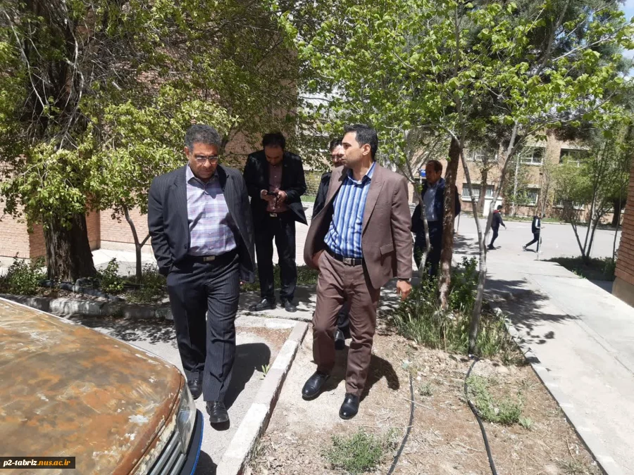 بازدید هیئت نظارت و ارزیابی دانشگاه تبریز از آموزشکده ملی مهارت شماره ۲ تبریز